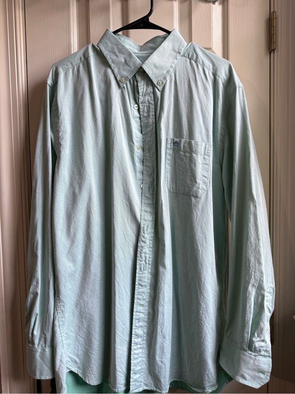 Southern Tide Light Mint Green Button-Down Dress Shirt
